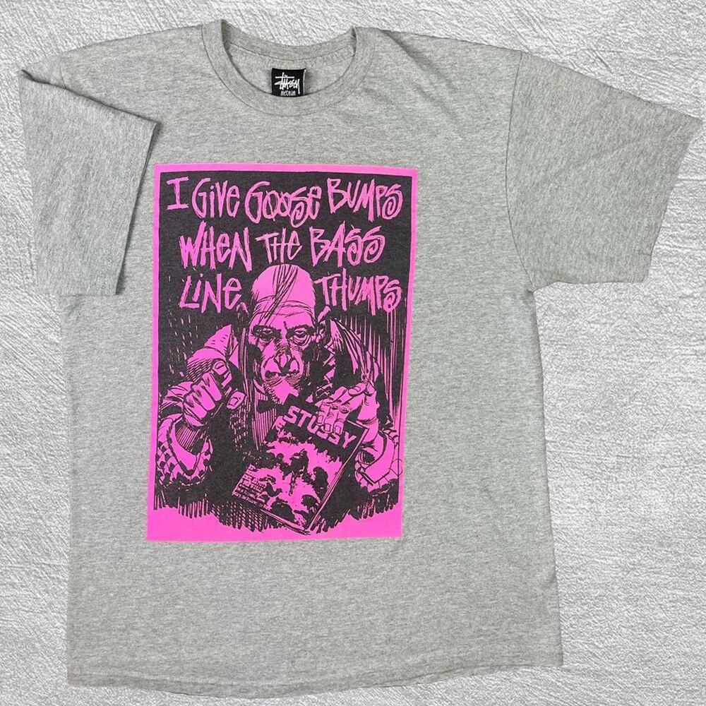 Vintage stussy x creepy magazine